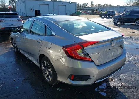 2019 Honda Civic Lx z USA, uszkodzony, nr VIN 2HGFC2F6XKH550170